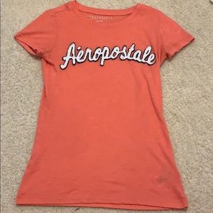 Aéropostale orange shirt